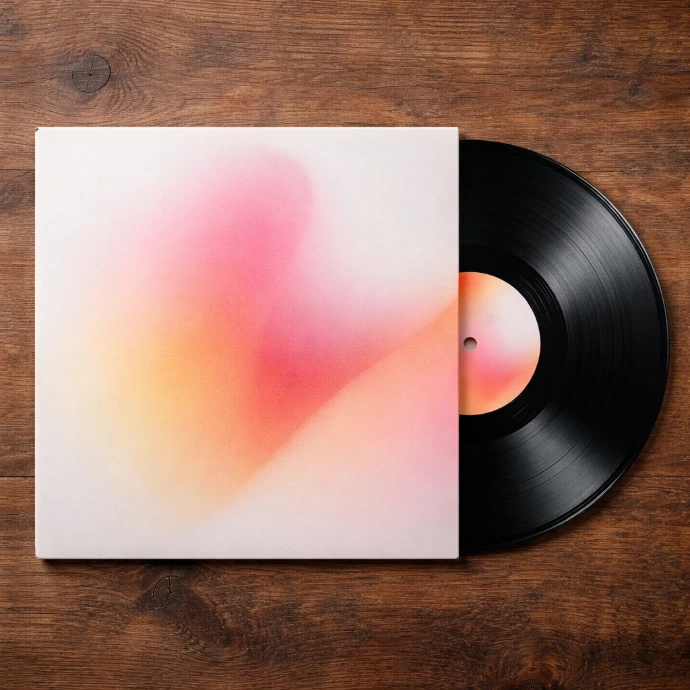 Disque vinyle et sa pochette